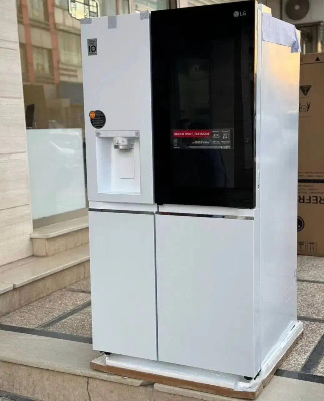 یخچال الجی 3 درب مدل X287 تحویل فوری|یخچال و فریزر|تهران, امین حضور|دیوار