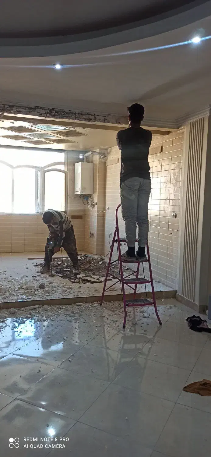 گچ کاری|خدمات پیشه و مهارت|تهران, فرمانیه|دیوار