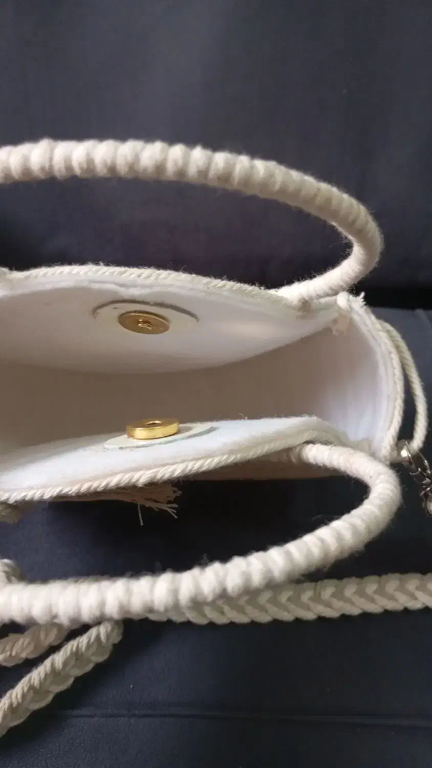 کیف مکرومه دست ساز|کیف، کفش، کمربند|بیرجند, |دیوار