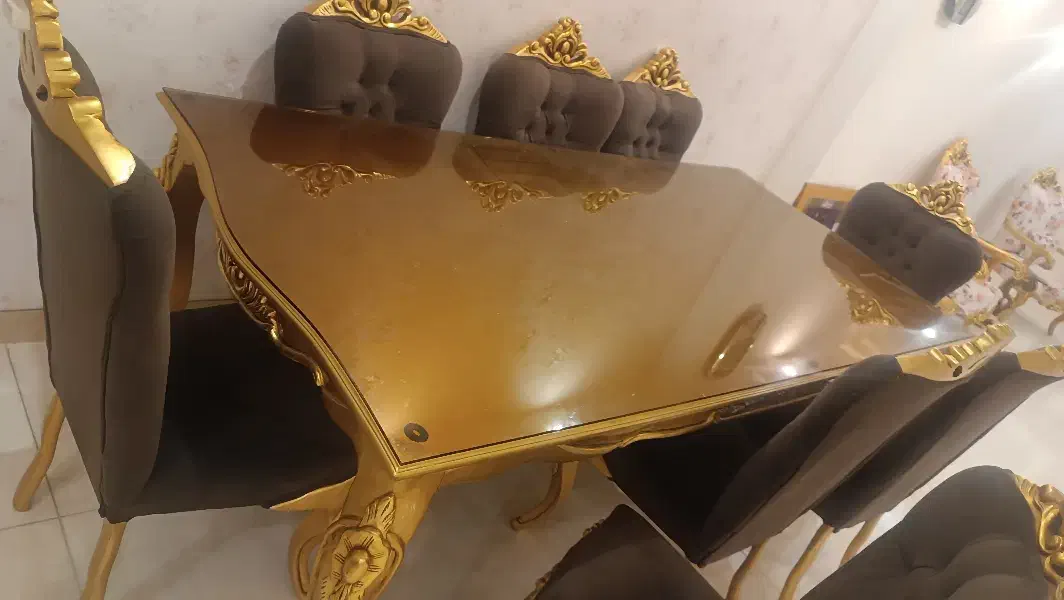 نهارخوری ۸نفره در حد نو|میز و صندلی غذاخوری|فردیس, فردیس|دیوار