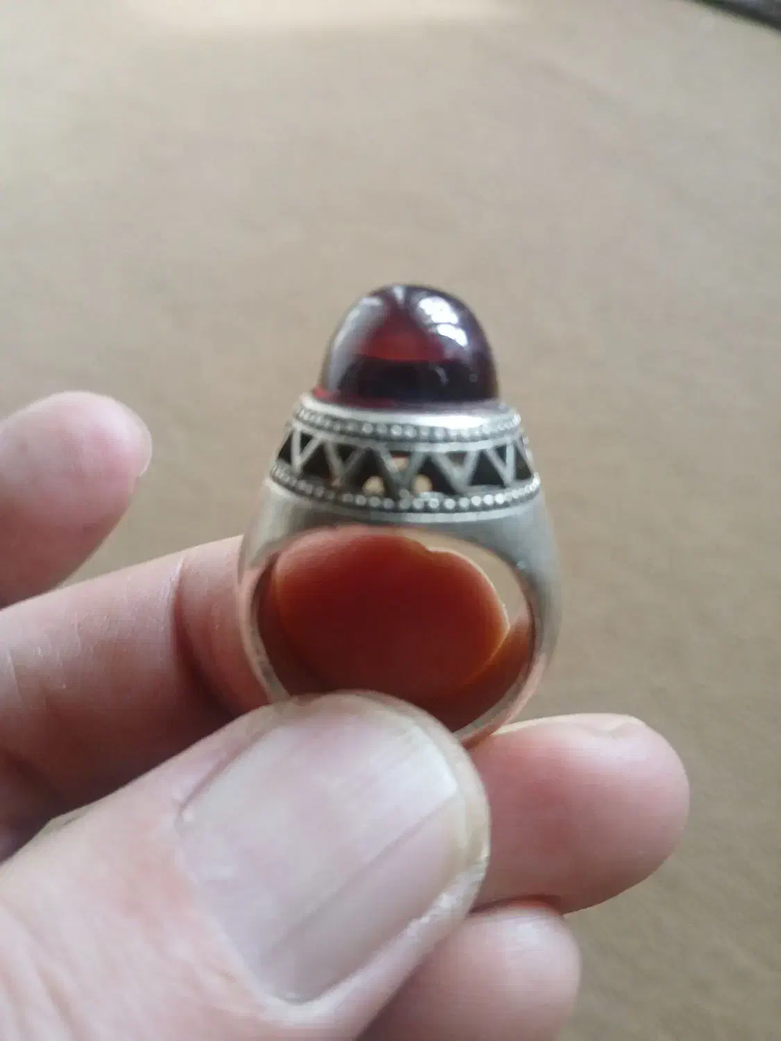 ۳ عدد انگشتر نقره قدیمی|کلکسیون اشیاء عتیقه|علی‌آباد کتول, |دیوار