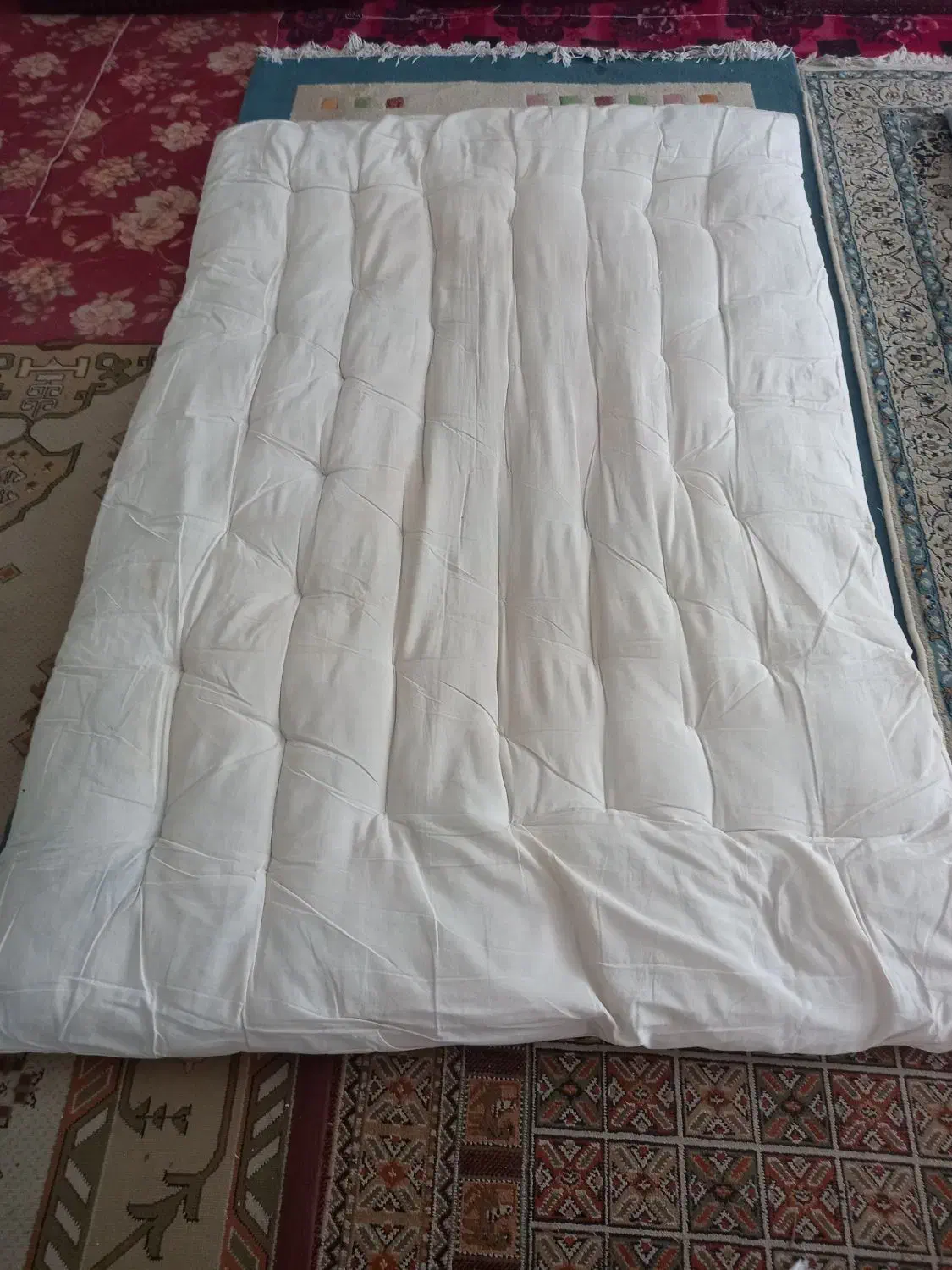 تشک پنبه ای دونفره در حد نو ارزان|رختخواب، بالش، پتو|کرج, خرمدشت|دیوار