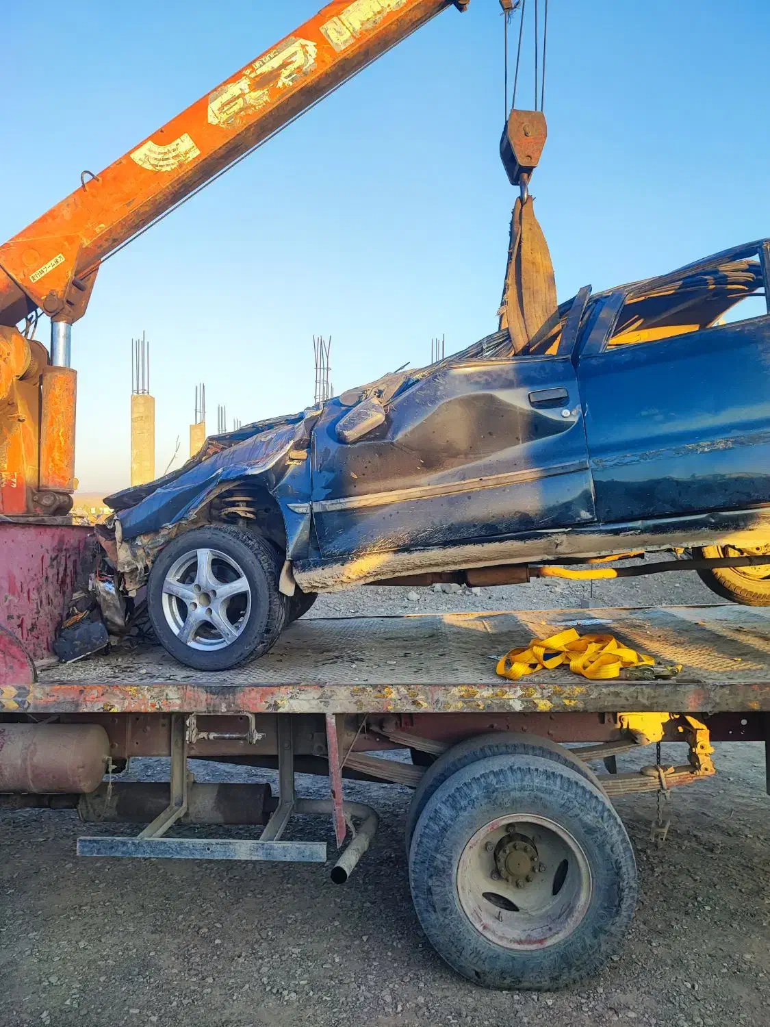 سمند 86 تصادفی|خودرو سواری و وانت|نیک شهر, |دیوار