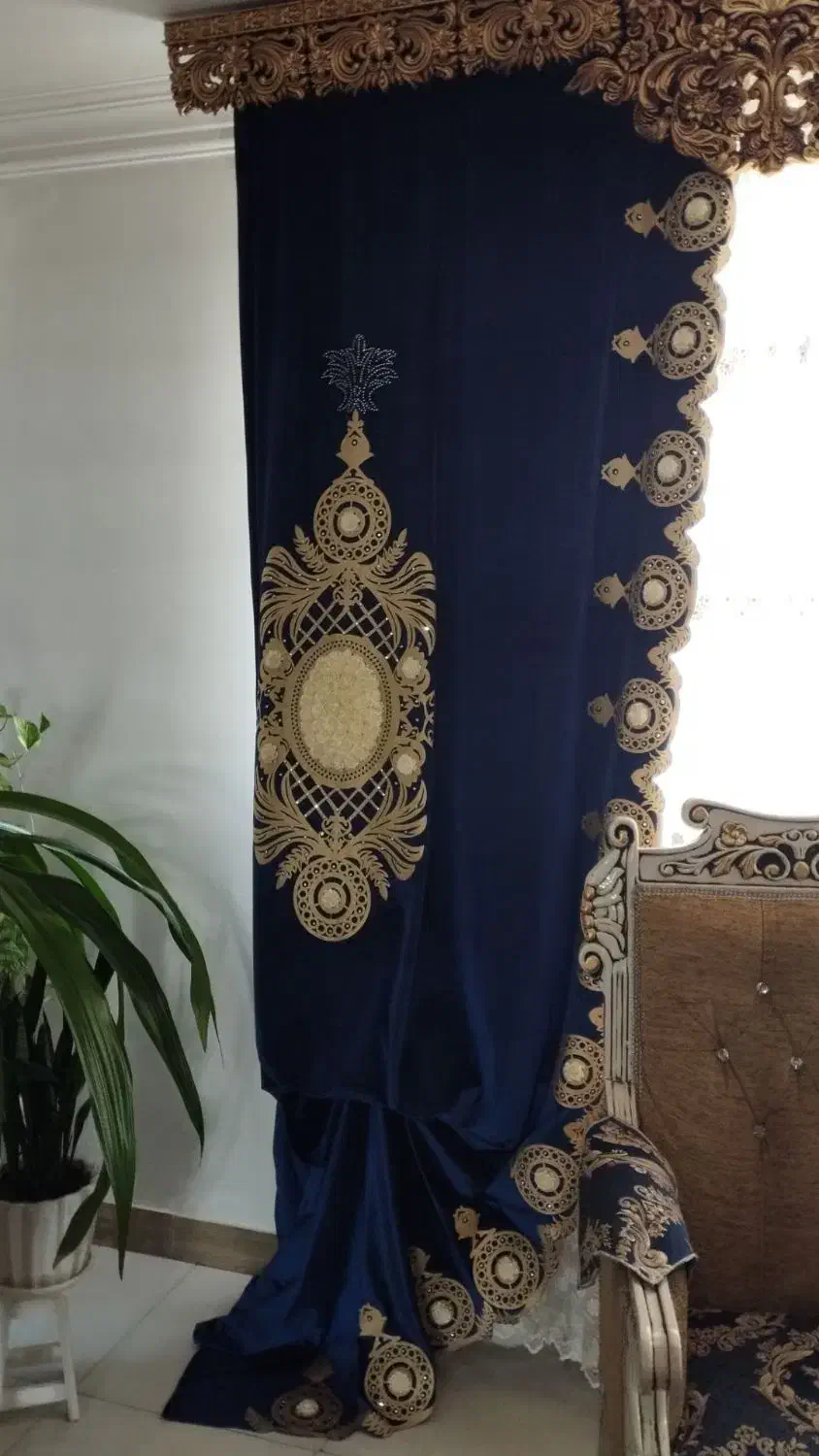 پرده کتیبه خاص و مدرن|پرده، رانر، رومیزی|شاهدشهر, |دیوار