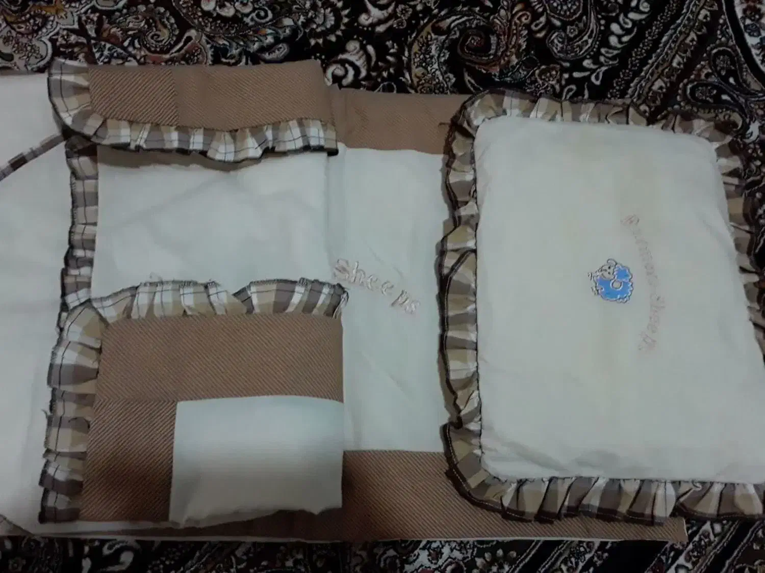 سرویس خواب نوزادباساک و قنداق ...|اسباب و اثاث بچه|قم, علی آباد سعدگان|دیوار