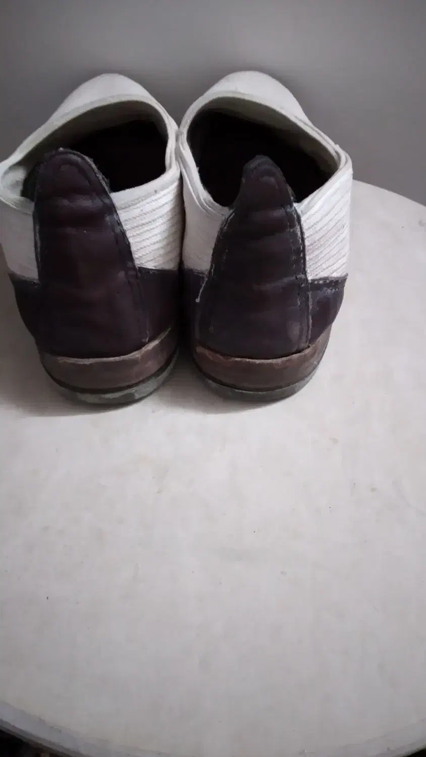 گیوه دست بافت قدیمی|کیف، کفش، کمربند|قهدریجان, |دیوار