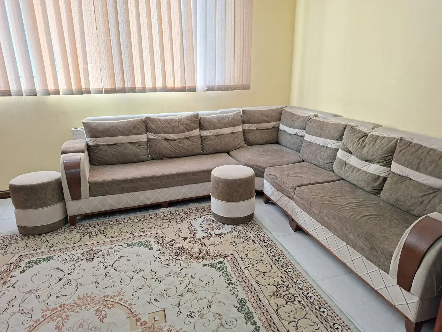 مبلمان ۸ نفره|مبلمان خانگی و میز عسلی|شیراز, فضل‌آباد|دیوار