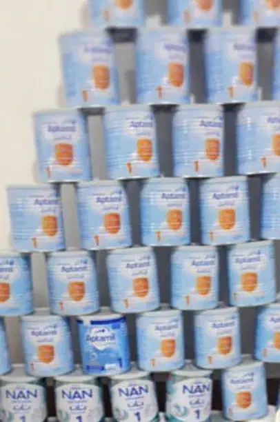 قوطی شیر خشک|ظروف نگهدارنده، پلاستیکی، یک‌بارمصرف|نقده, |دیوار