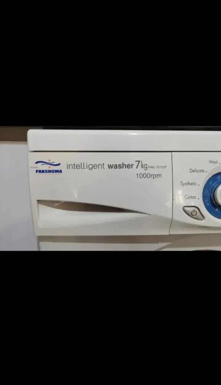 لباسشویی پاکشوما ۷ کیلویی سفید|ماشین لباسشویی و خشک‌کن لباس|بجنورد, |دیوار