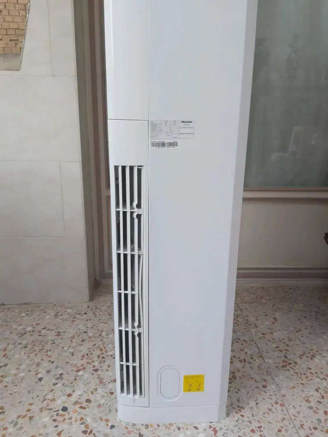 کولرگازی ۵۵۰۰۰ ایستاده هایسنس|کولر گازی و فن‌کوئل|ورامین, ورامین|دیوار