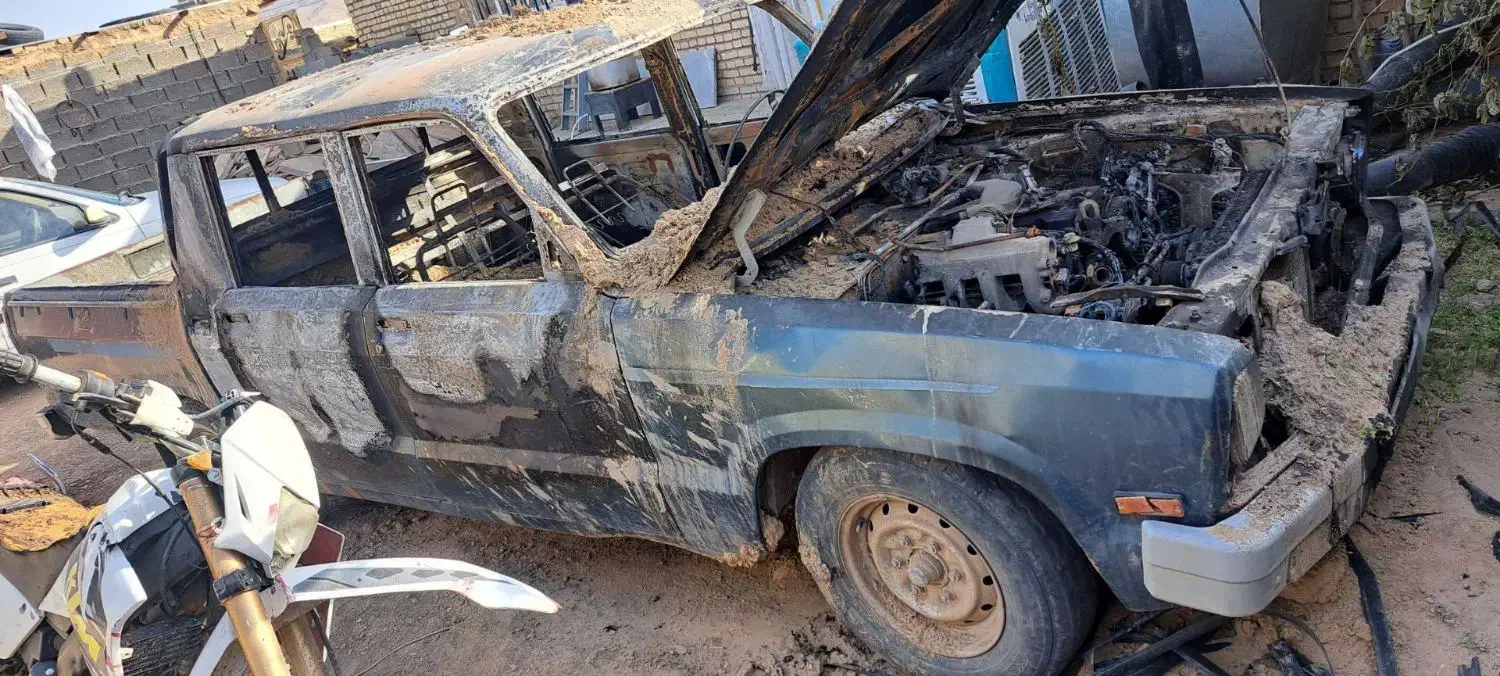 مزدا 2000 دوکابین سوخته|خودرو سواری و وانت|تربت جام, حافظ|دیوار