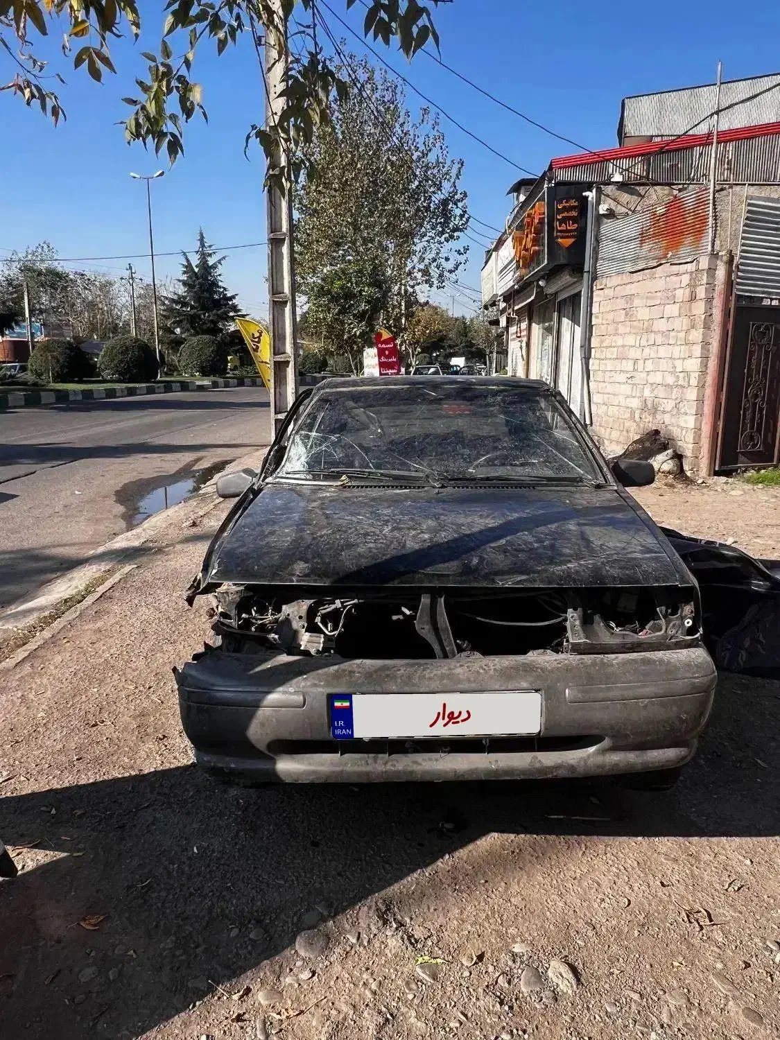 پراید 83 انژکتور تصادفی|خودرو سواری و وانت|رشت, آب آسیاب|دیوار