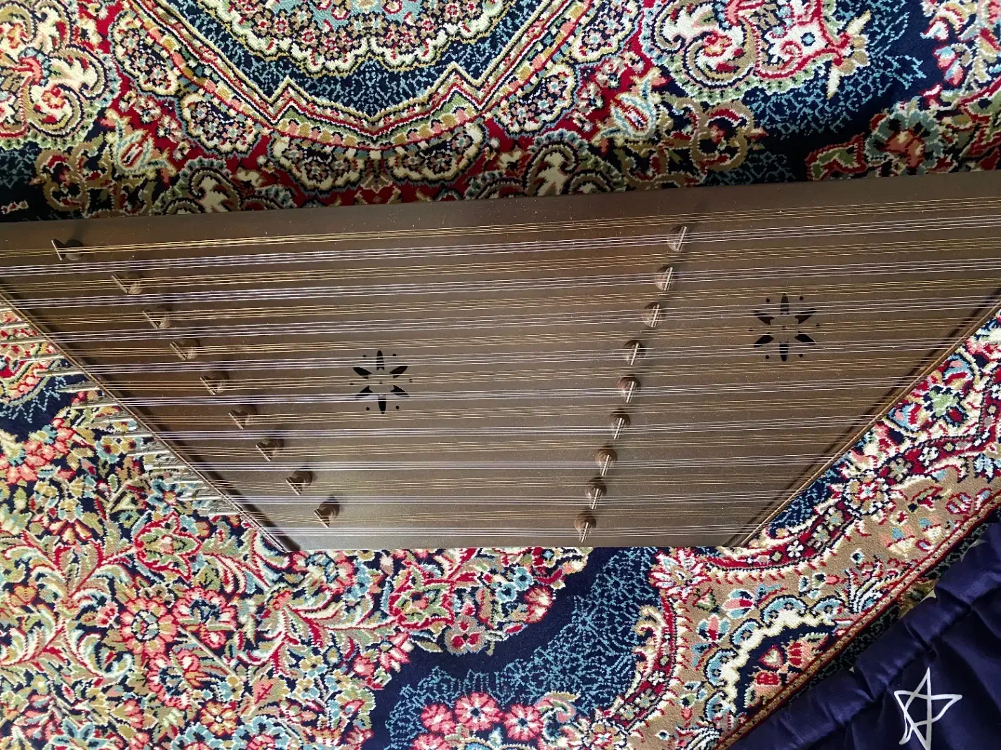 سنتور به همراه تمام وسایل و کتاب و جزوه|سازهای سنتی|تهران, فرزانه|دیوار