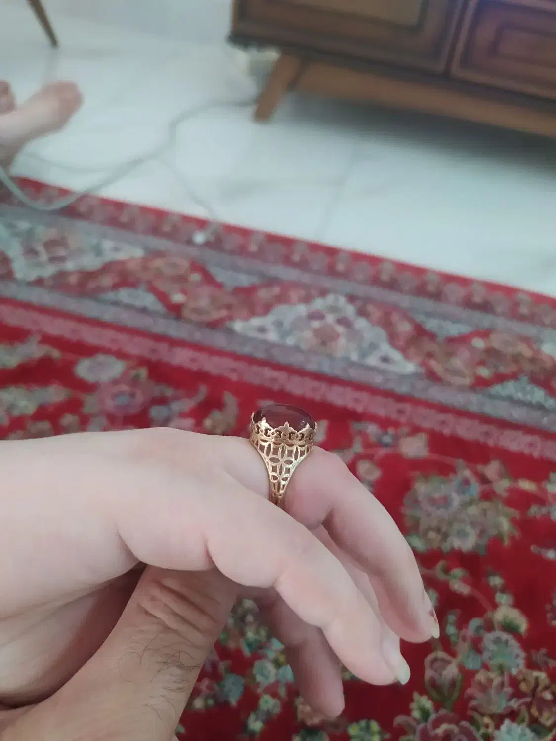 فروش گردنبند و انگشتر به قیمت 200بالای خام|جواهرات|کوهدشت, |دیوار