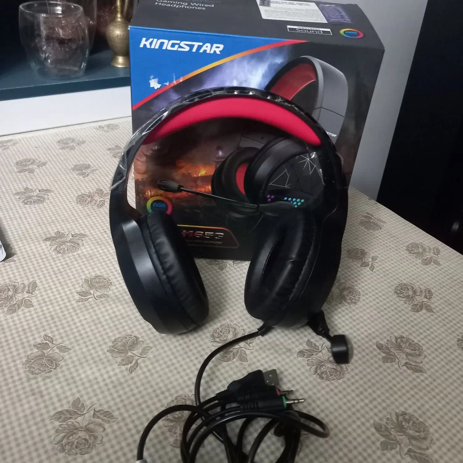 هدفون گیمینگ مدل kwh165g کینگ استار|قطعات و لوازم جانبی رایانه|کرمان, |دیوار