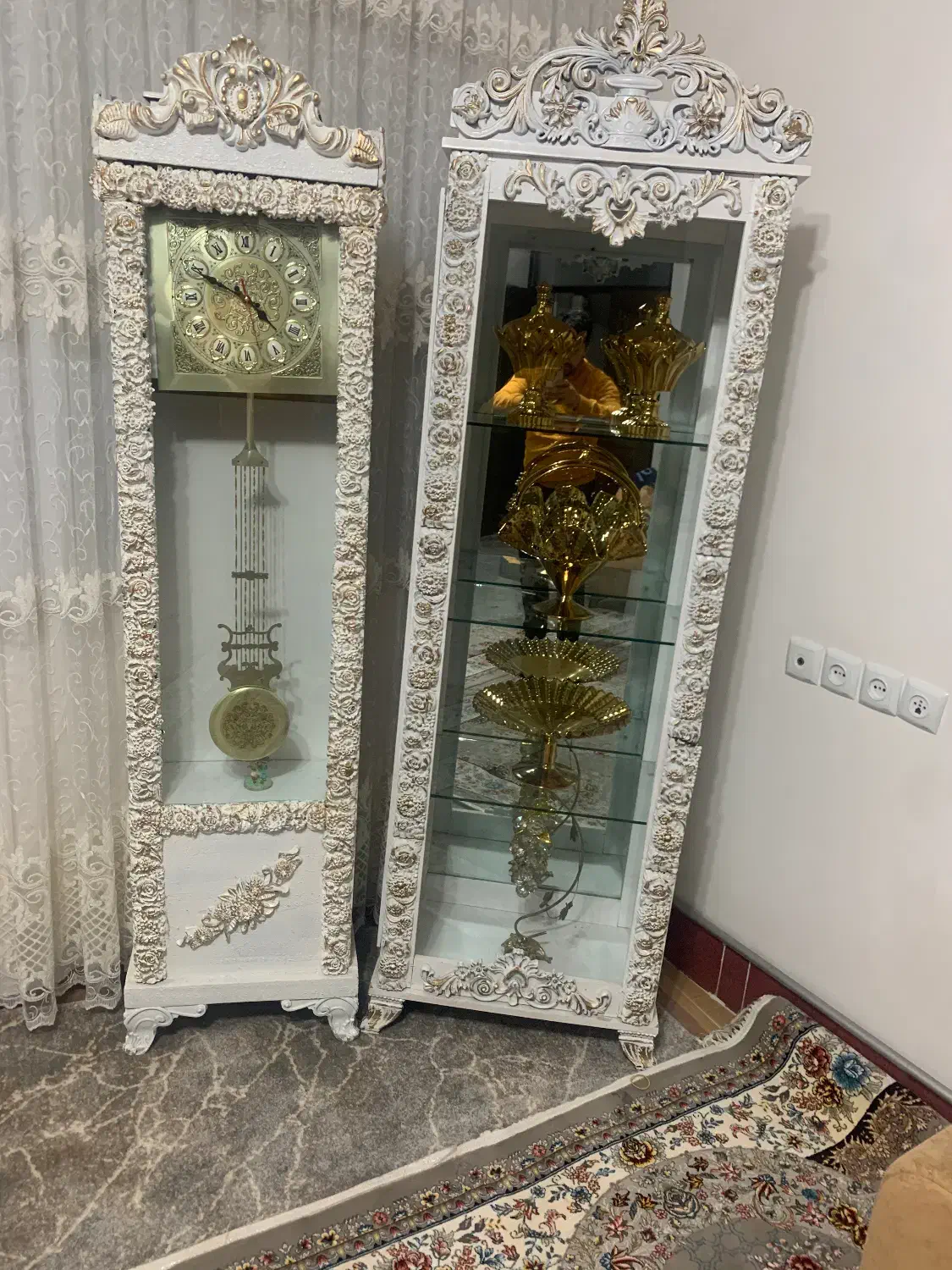 ساعت وبوفه ایتالیایی|بوفه، ویترین، کنسول|مهاباد (آذربایجان غربی), |دیوار