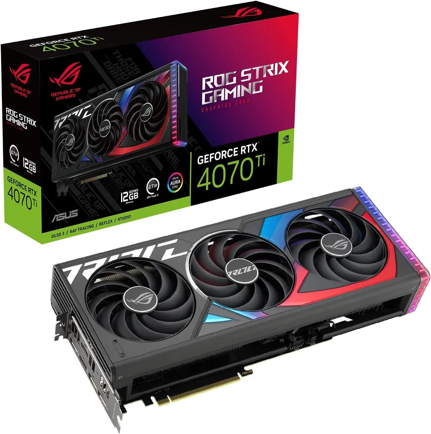 گرافیک Asus Rog Strix 4070TI 12G|قطعات و لوازم جانبی رایانه|تهران, شهران جنوبی|دیوار