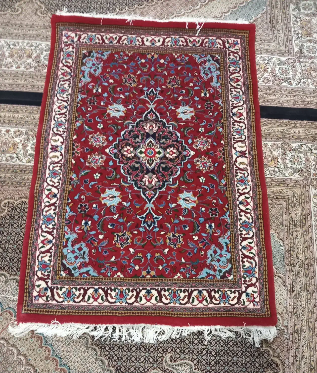 قالی زرع نیم دستبافت|فرش|اراک, |دیوار