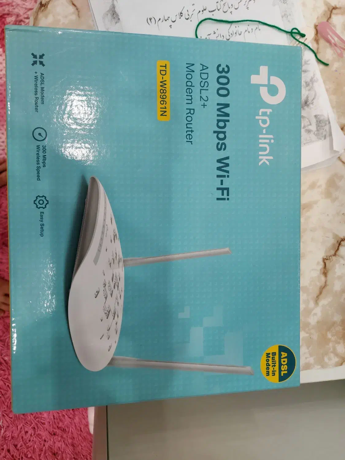 مودم دو آنتن tp link|مودم و تجهیزات شبکه|قم, شاه سید علی|دیوار