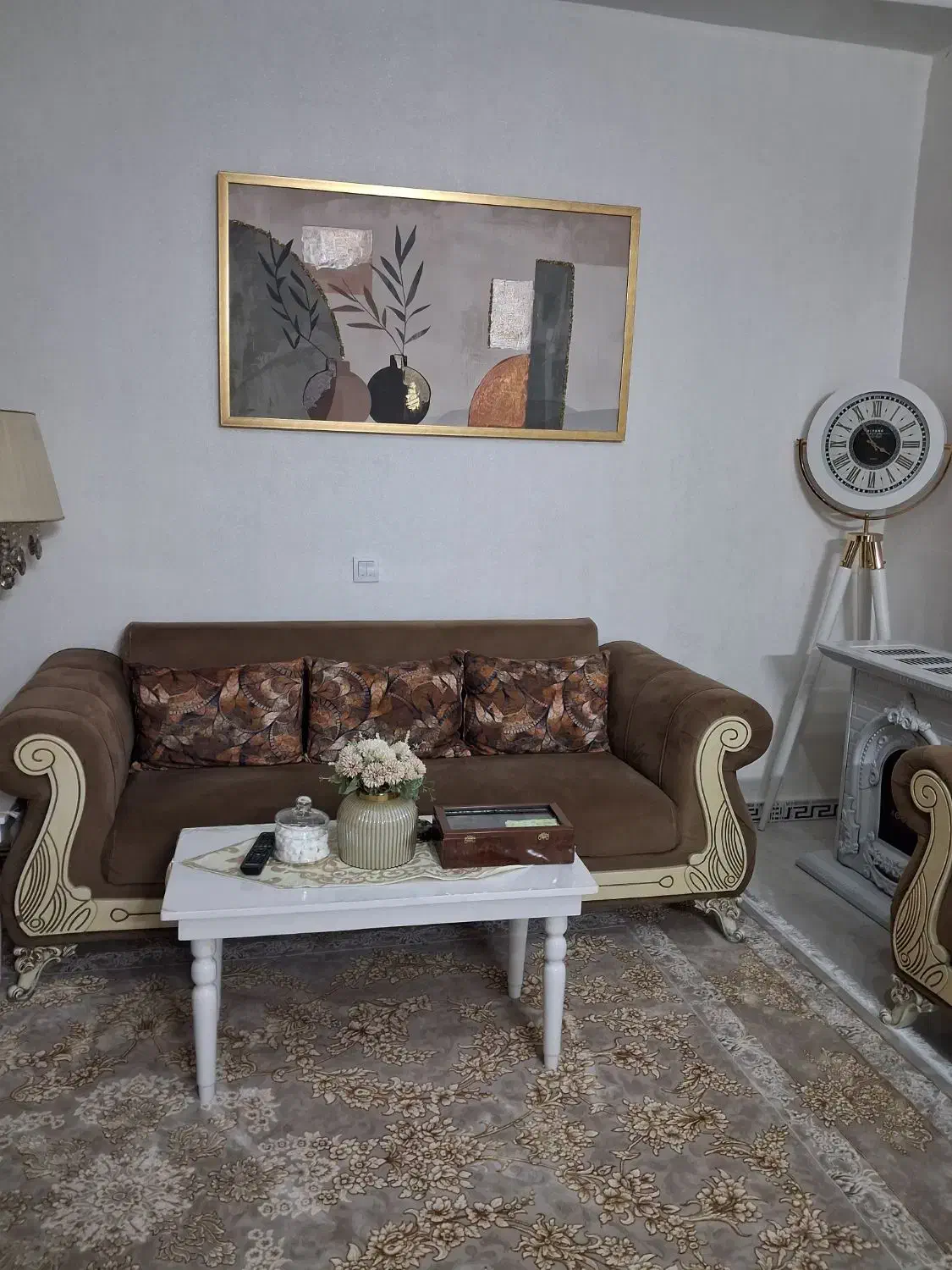 مبل ۷ نفره کف فوم سرد|مبلمان خانگی و میز عسلی|بهارستان, |دیوار