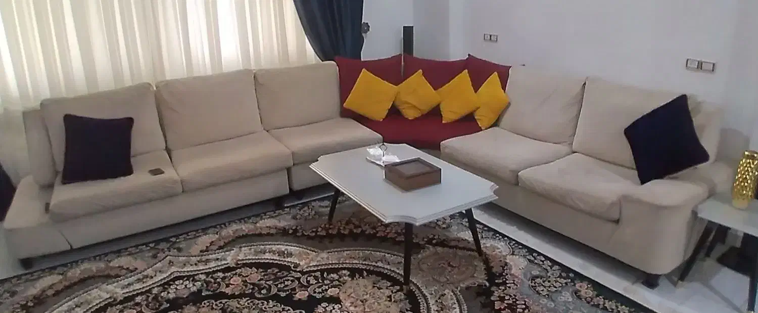 فروش یک ست مبل ال|مبلمان خانگی و میز عسلی|نوشهر, |دیوار