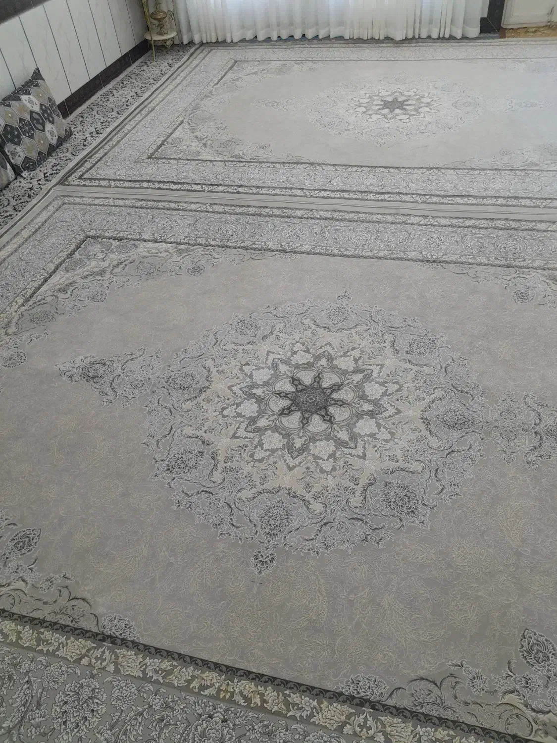 یک جفت فرش ۱۲متری ۱۲۵۰شانه|فرش|نهاوند, |دیوار