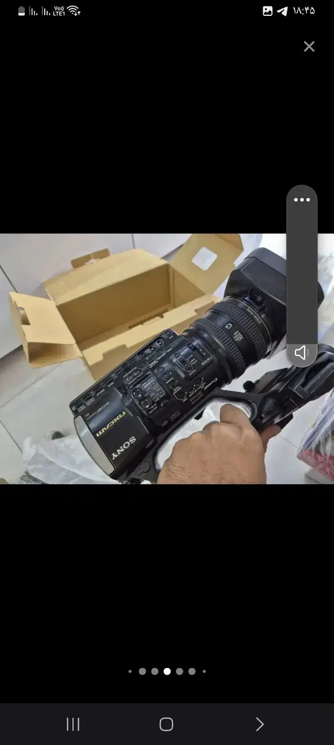 دوربین فیلمبرداری سونی فروشی|دوربین عکاسی و فیلمبرداری|قوچان, |دیوار