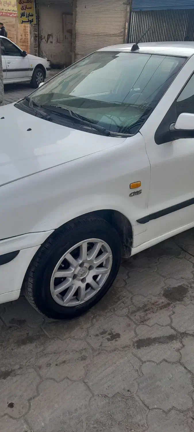 سمند ای اف سون مدل ۹۵ دوگانه کارخانه|خودرو سواری و وانت|ساوه, |دیوار