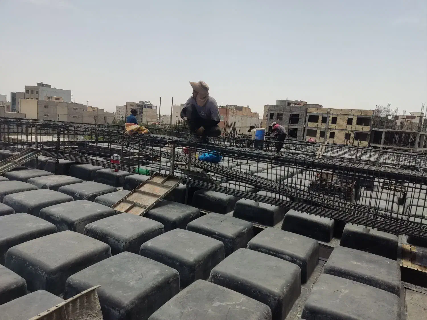 اجرای آرماتوربندی وقالب بندی اسکلت بتنی|خدمات پیشه و مهارت|سبزوار, پاسداران|دیوار