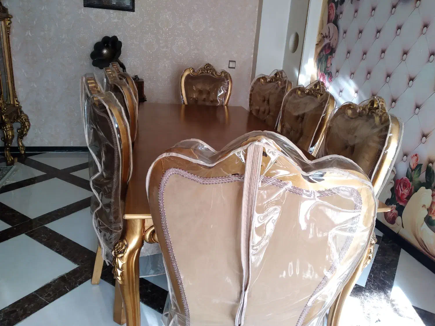 میز غذاخوری|میز و صندلی غذاخوری|کهریزک, |دیوار