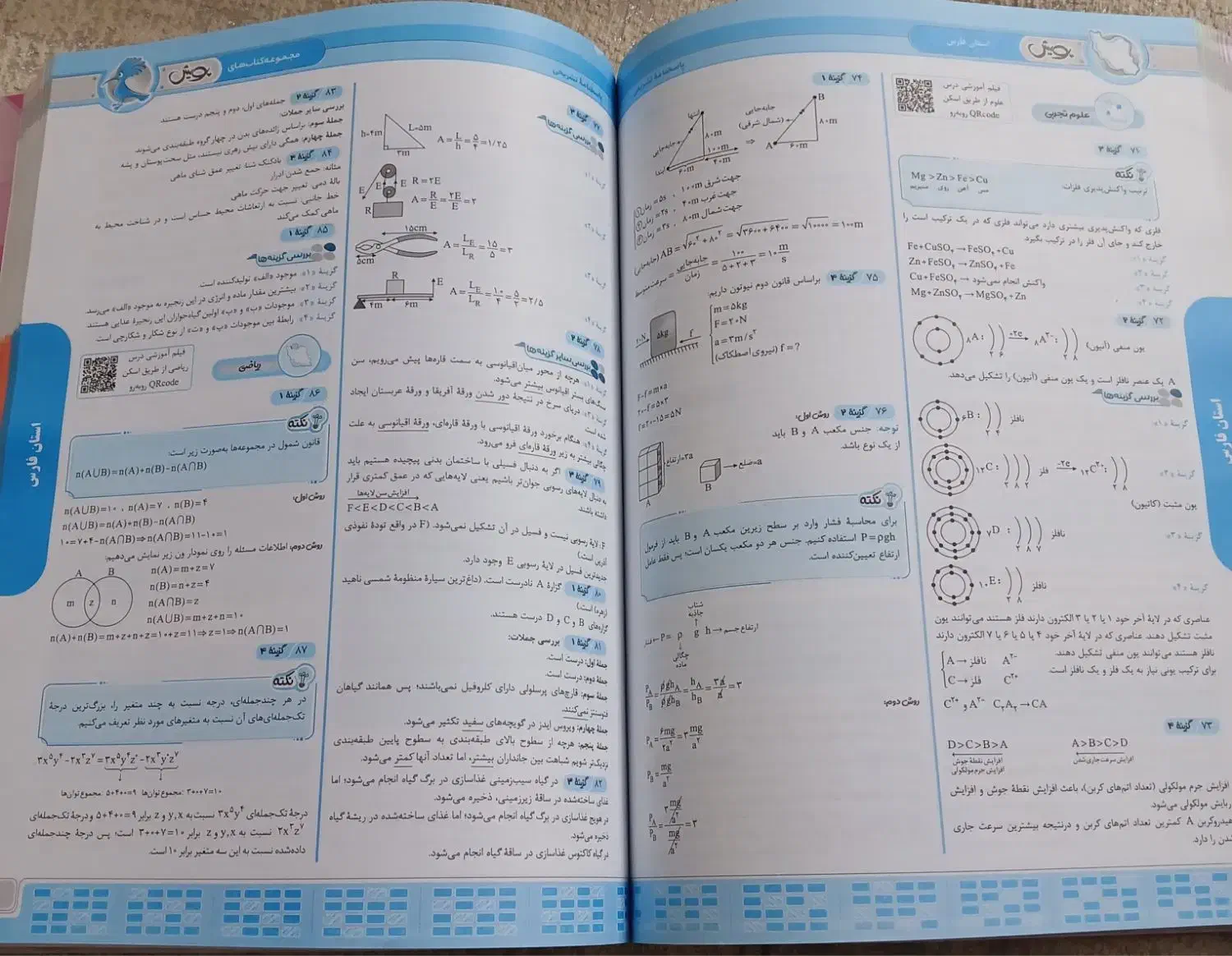 کتاب کمک آموزشی|کتاب و مجله آموزشی|قم, بکایی|دیوار