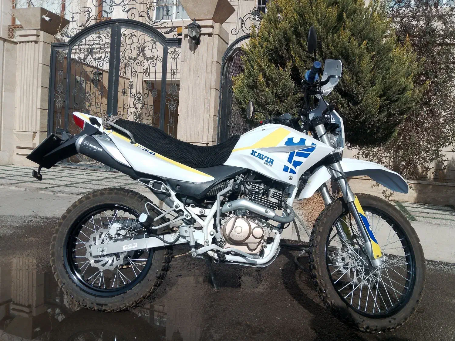 موتور تریل t2 خیلی تمیز|موتورسیکلت|هشتگرد, مدرس|دیوار