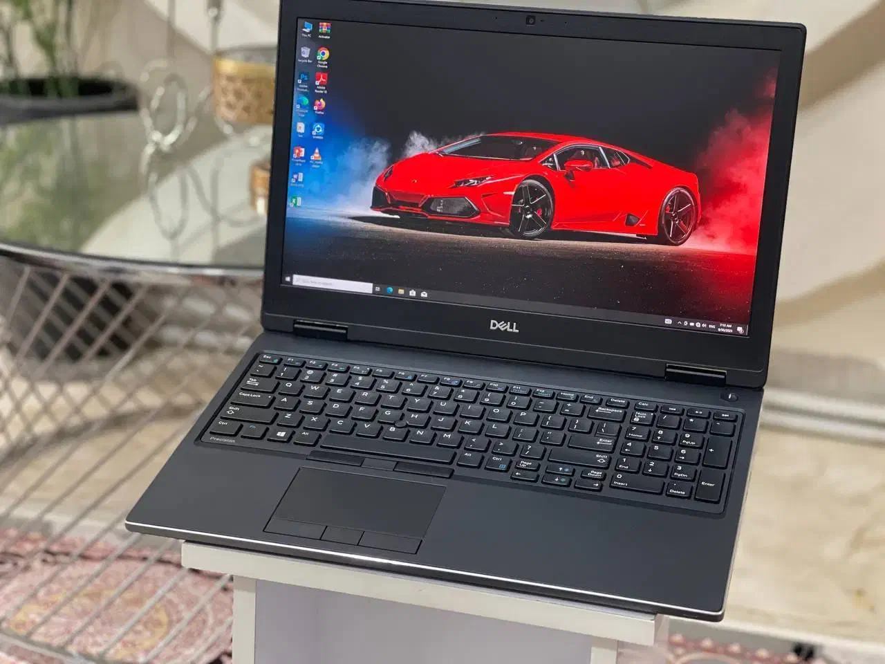 لپتاپ دل i7 نسل8850H رم۱۶ گرافیک۶ گیگ گیم و طراحی|رایانه همراه|قزوین, |دیوار