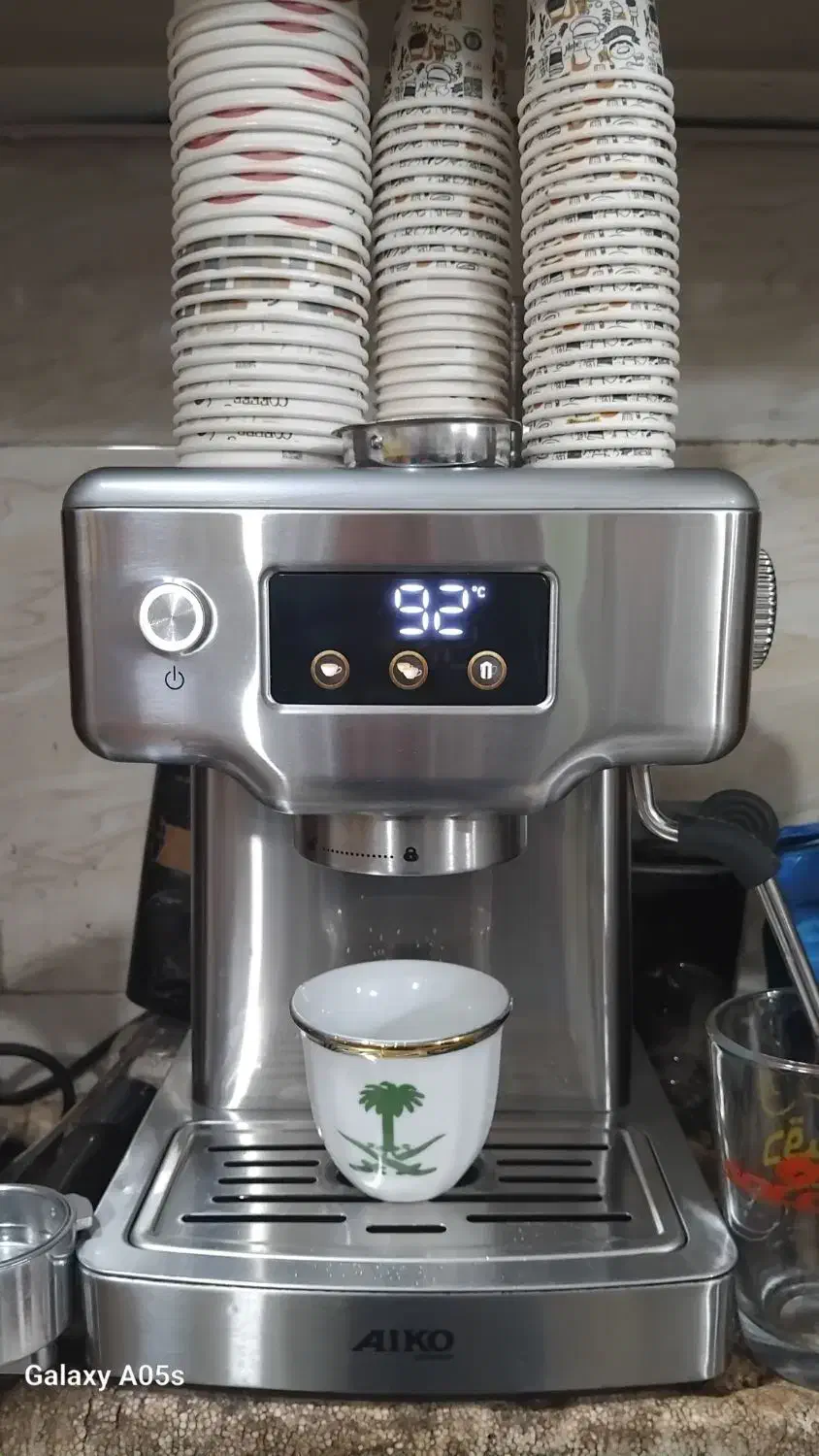 دستگاه اسپرسوAIKOمونتاژآلمان|سماور، چای‌ساز، قهوه‌ساز|آبادان, |دیوار