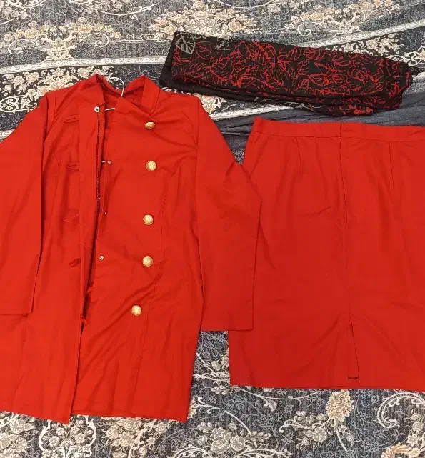 ست شومیز دامن یلدایی جنس کتان محشرسایز ۴۰ ۴۲|لباس|زنجان, |دیوار