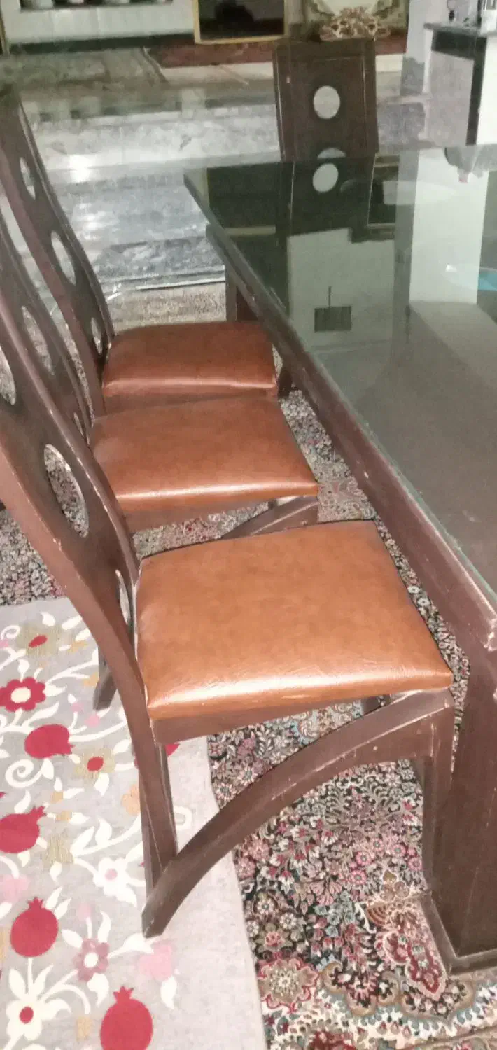 میز نهار خوری هشت نفره|میز و صندلی غذاخوری|اسلامآباد غرب, |دیوار