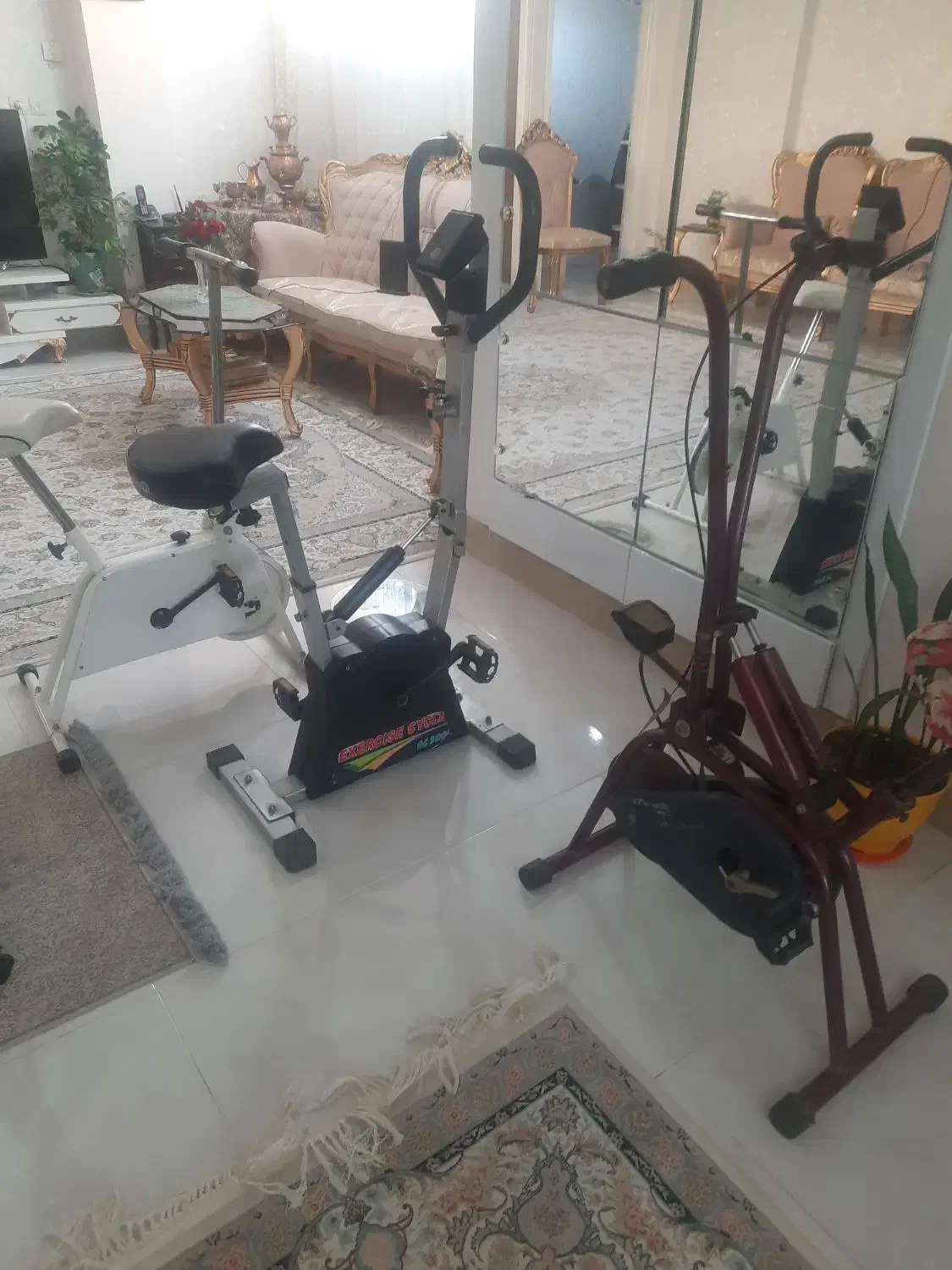 دوچرخه ثابت و الپتیکال برای لاغری و تقویتی|تجهیزات ورزشی|اصفهان, سپاهانشهر|دیوار