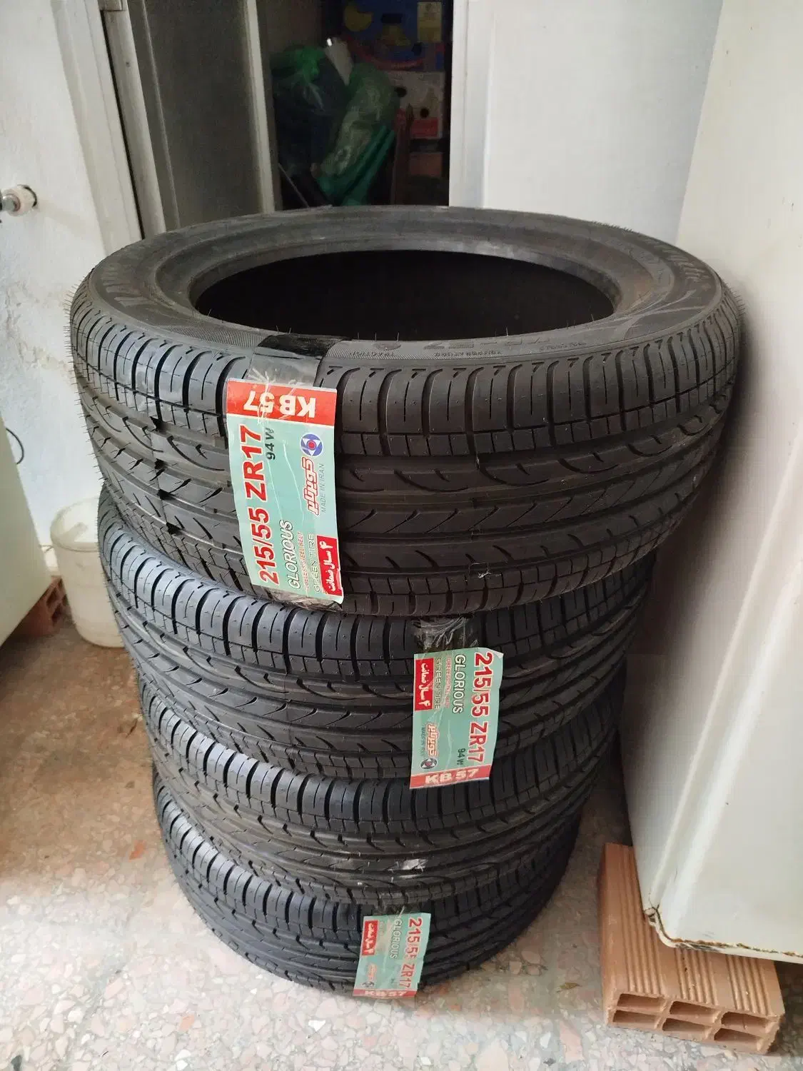 لاستیک  کویر تایر گلوریوس ۲۱۵/۵۵|قطعات یدکی و لوازم جانبی|قائم‌شهر, |دیوار