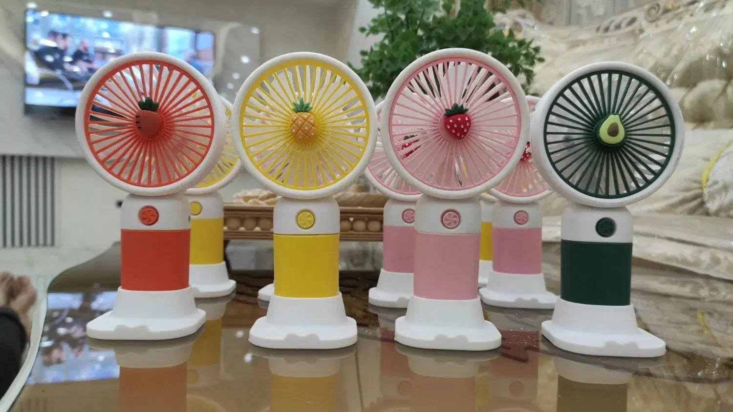 پنکه رو میزی شارژی (عمده)|پنکه و تصفیهکنندهٔ هوا|همدان, |دیوار