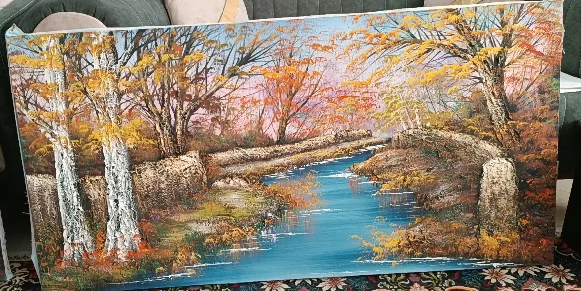 ۳ عدد تابلو نقاشی برجسته (تکسچر) نو|تابلو، نقاشی، عکس|ماهدشت, |دیوار