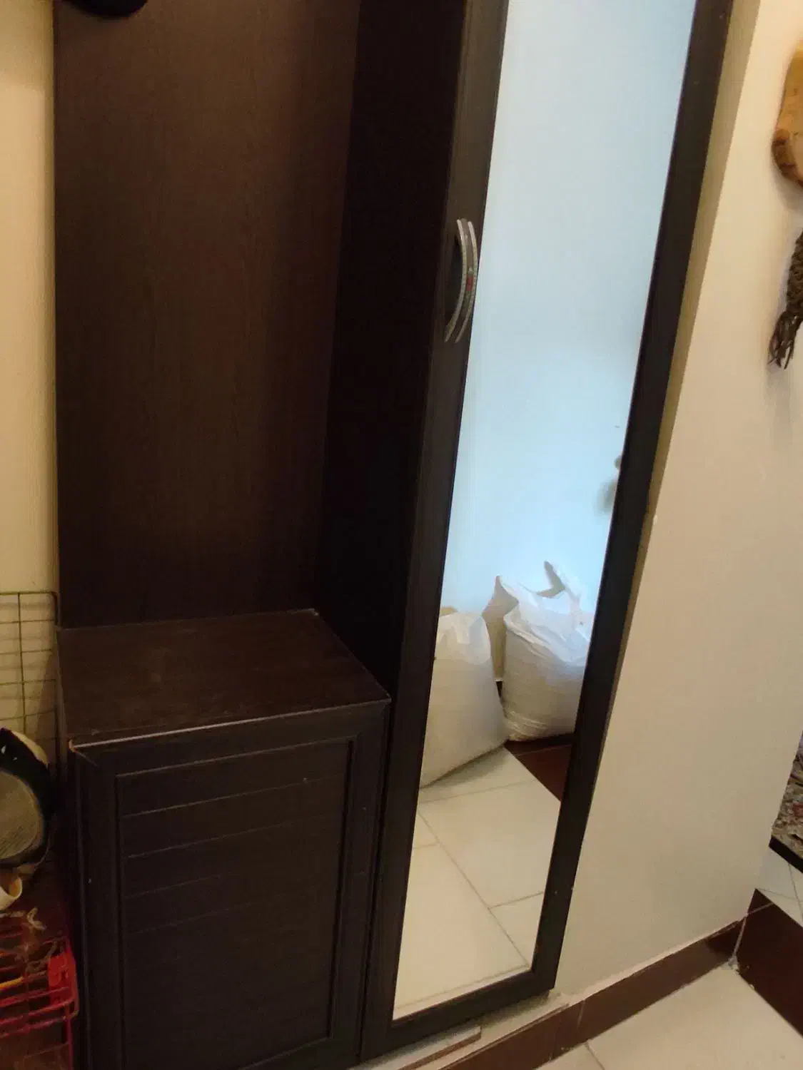 جا کفشی چراغ دار|جاکفشی، کمد، دراور|بروجرد, |دیوار