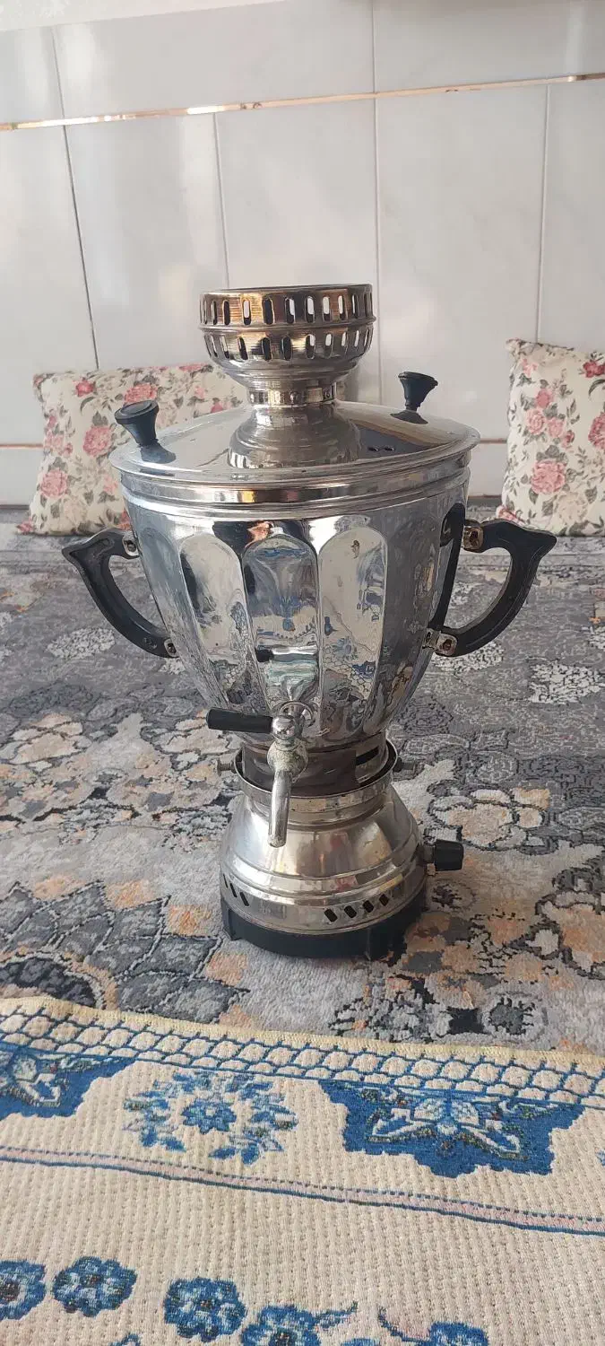 سماور در حد نو|سماور، چایساز، قهوهساز|قهدریجان, |دیوار