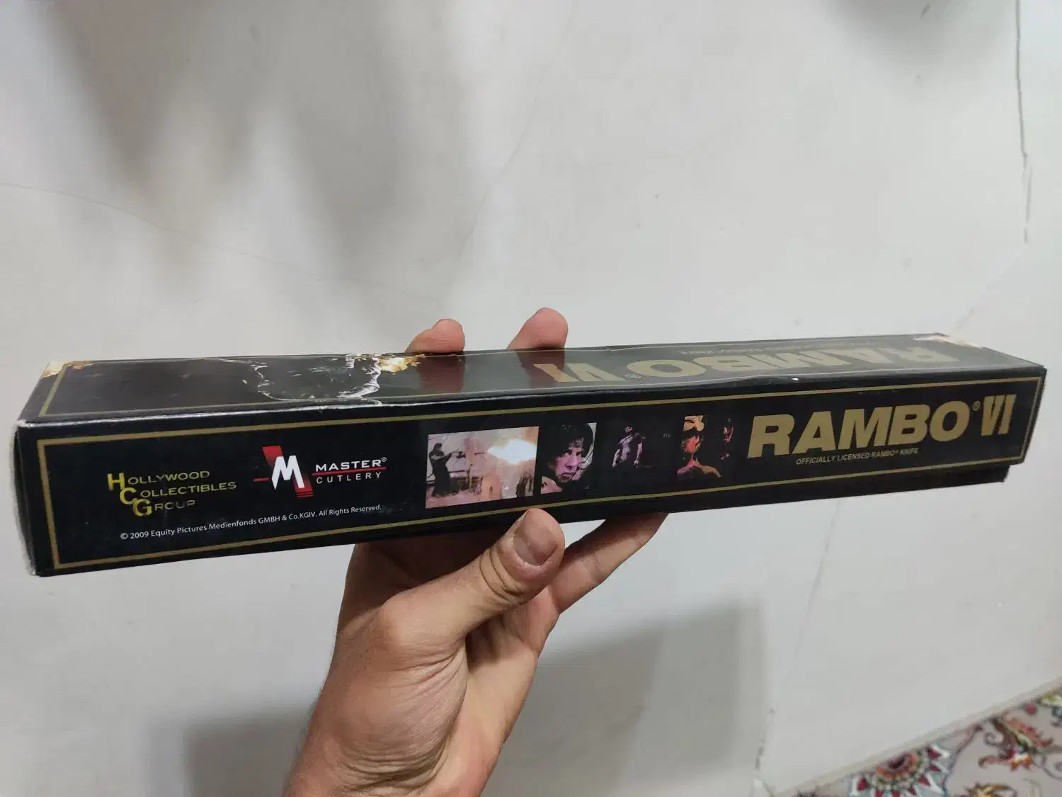 چاقو مدل رمبو دو لب با جعبه|کوهنوردی و کمپینگ|قم, باجک یک|دیوار