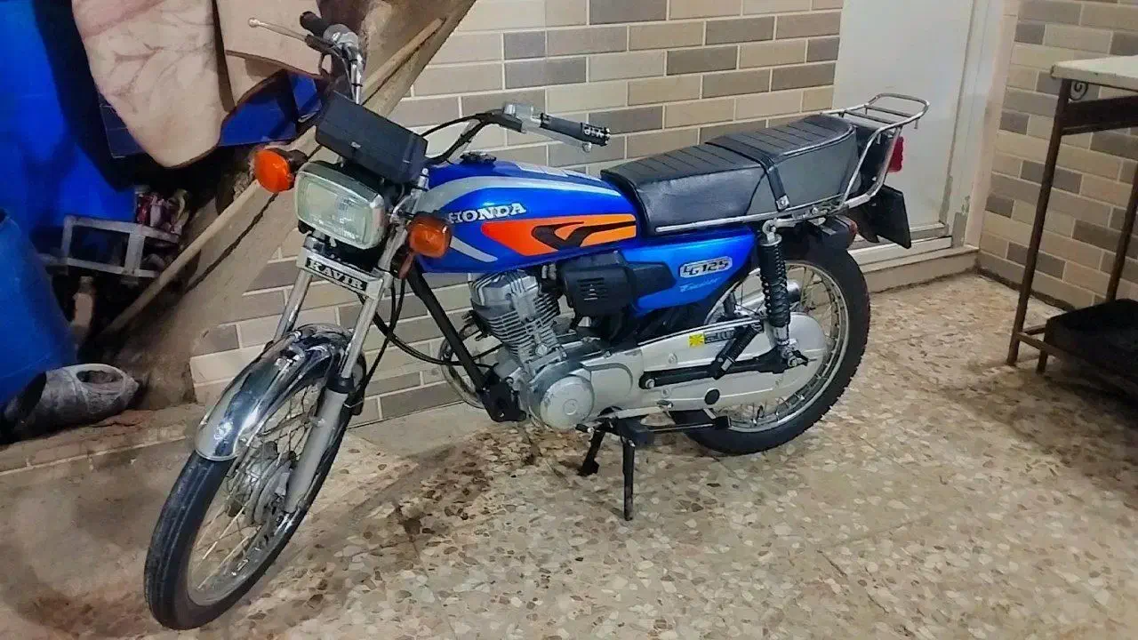 موتور کاربرات تندر ۱۲۵ پلاک ملی|موتورسیکلت|اهواز, دغاغله|دیوار