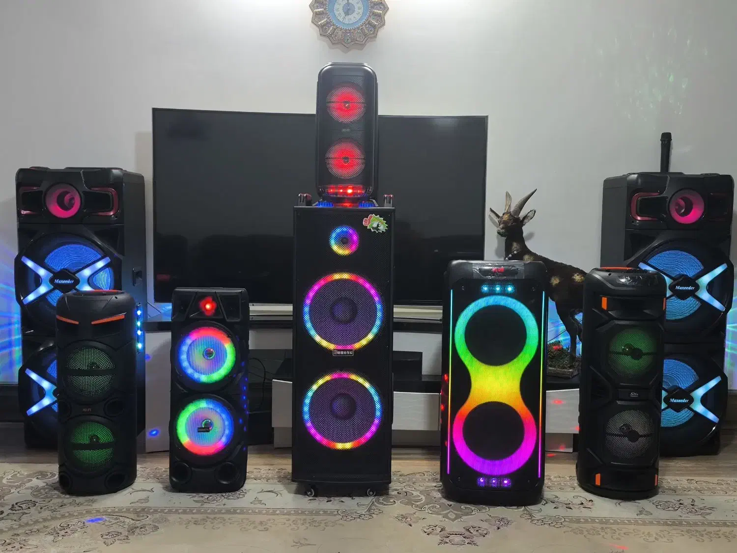 حراج انواع اسپیکر و هدفون زیر قیمت بازار|سیستم صوتی خانگی|بیرجند, |دیوار