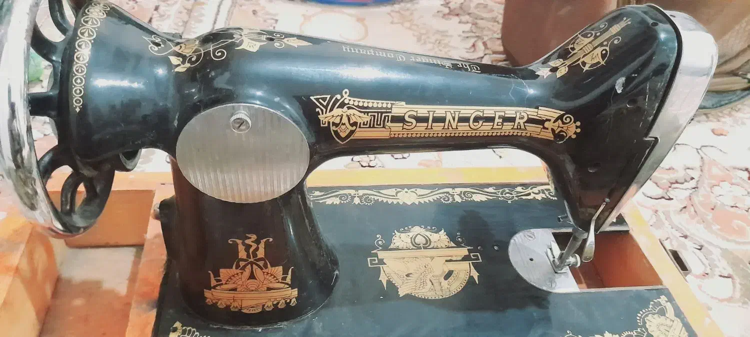 چرخ خیاطی قدیمی مارک سینجر|چرخ خیاطی و ریسندگی|زابل, |دیوار