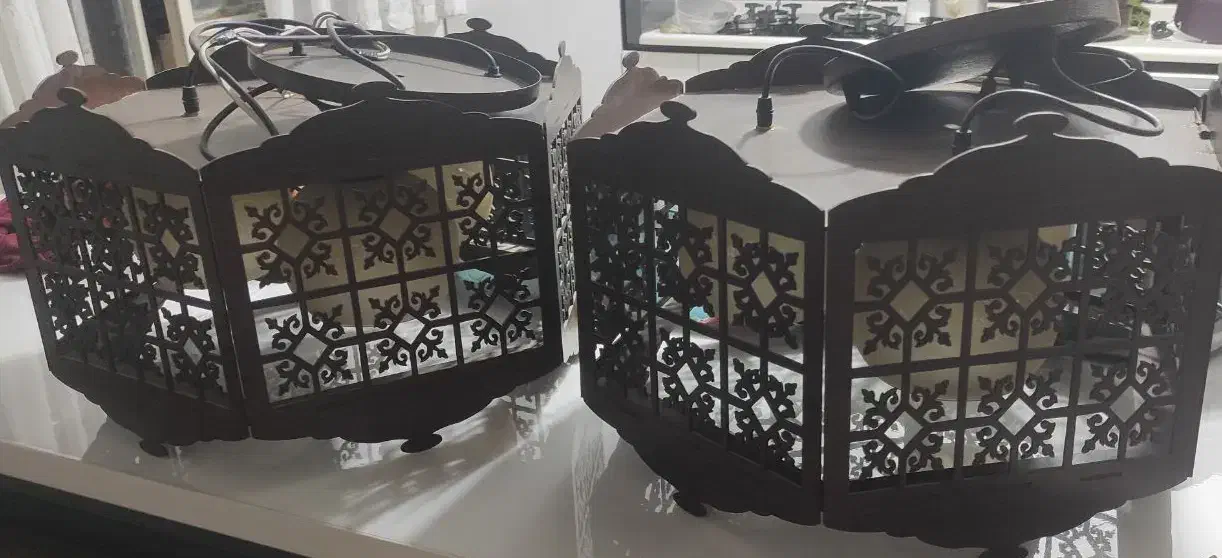 لوستر چوبی سالم|لوستر و چراغ آویز|کرمانشاه, |دیوار