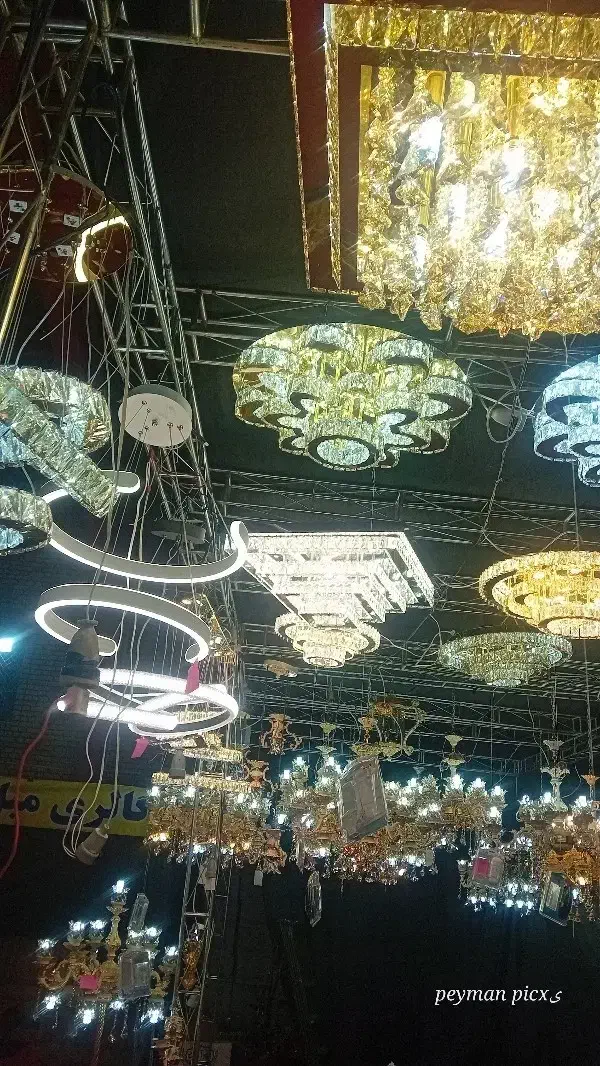 تولیدی سپاهان لوستر با شرایط اقساط|لوستر و چراغ آویز|اصفهان, نقش جهان|دیوار