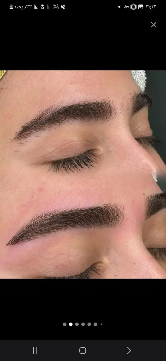 اصلاح صورت وابرو .وکس .میکاپ .شیدینگ لب|خدمات آرایشگری و زیبایی|یاسوج, |دیوار