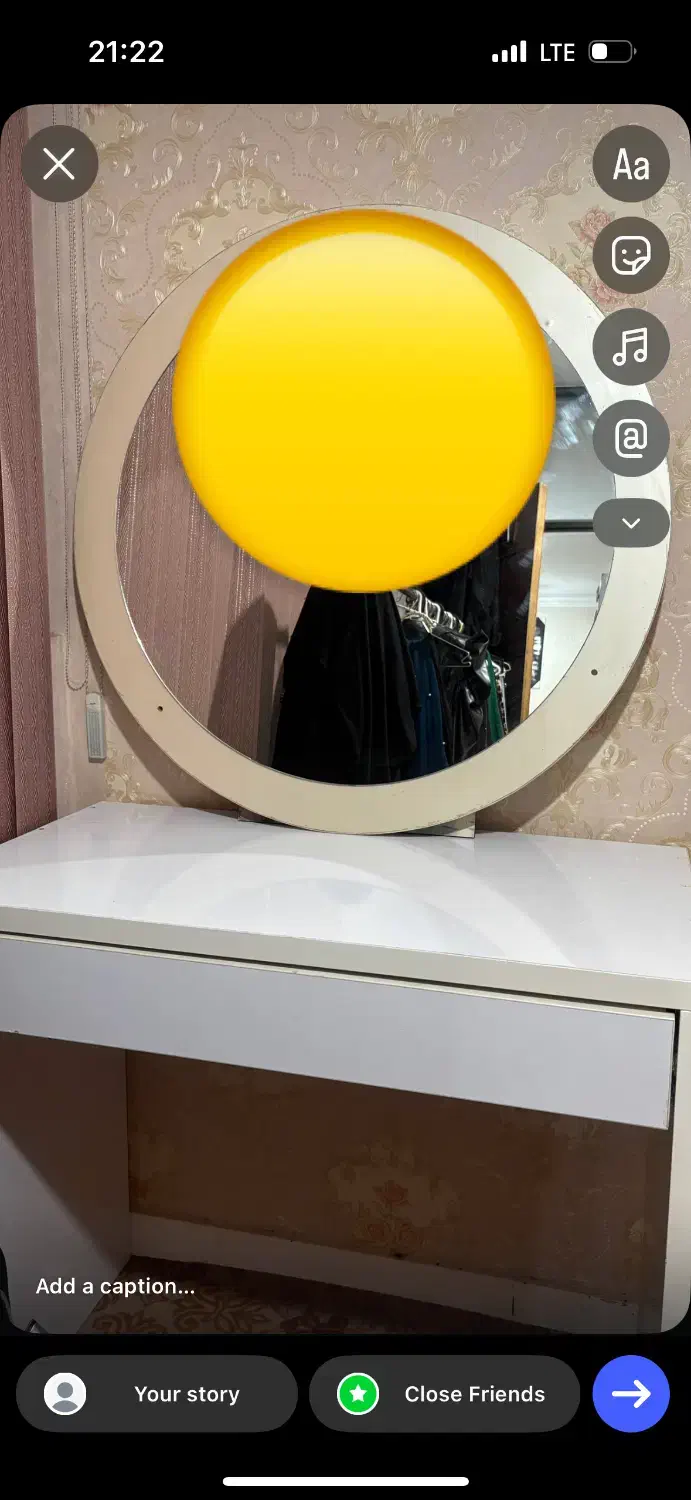 آینه و میز|آینه|بندر ماهشهر, |دیوار